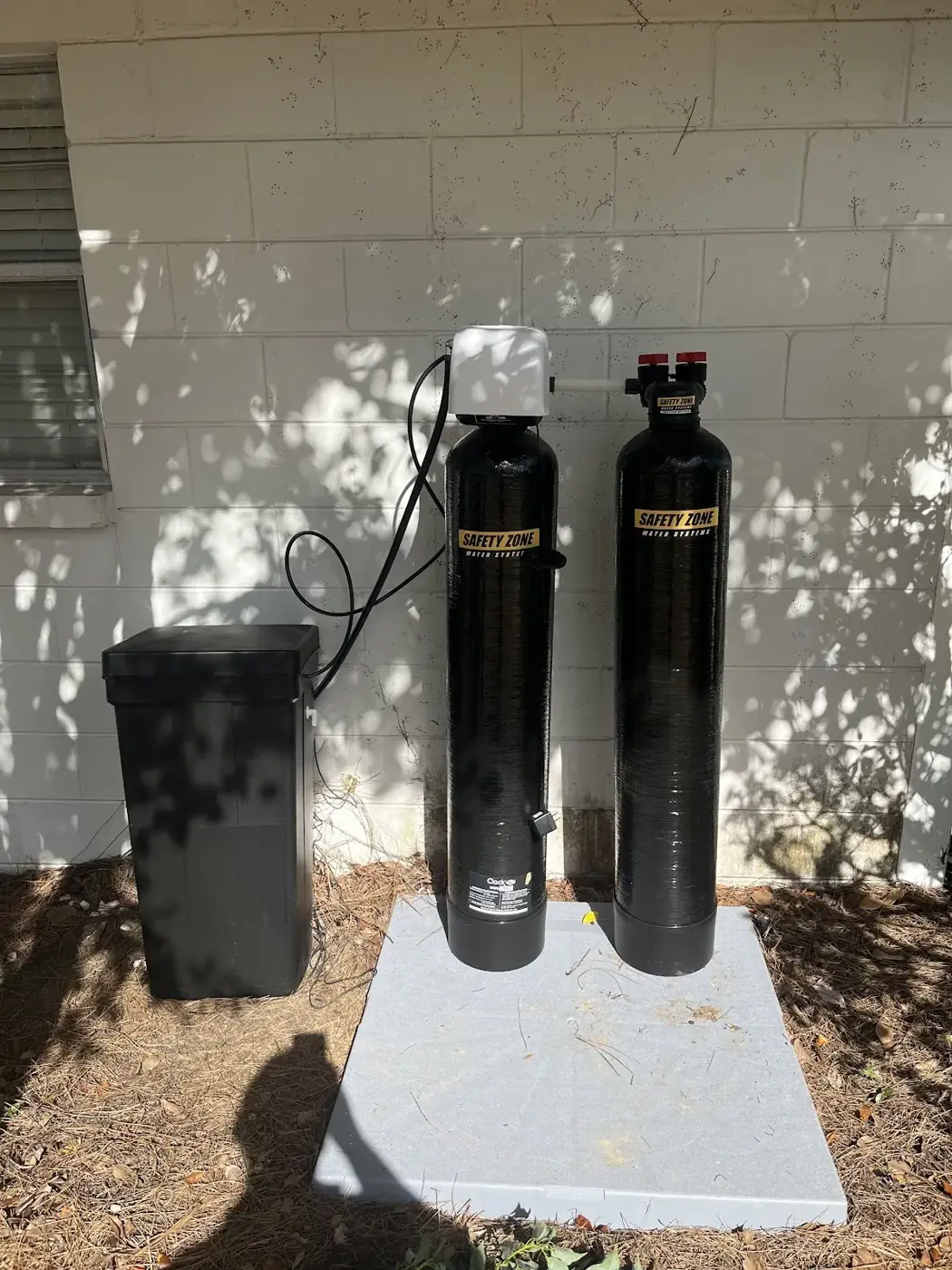 Filtration and softener install